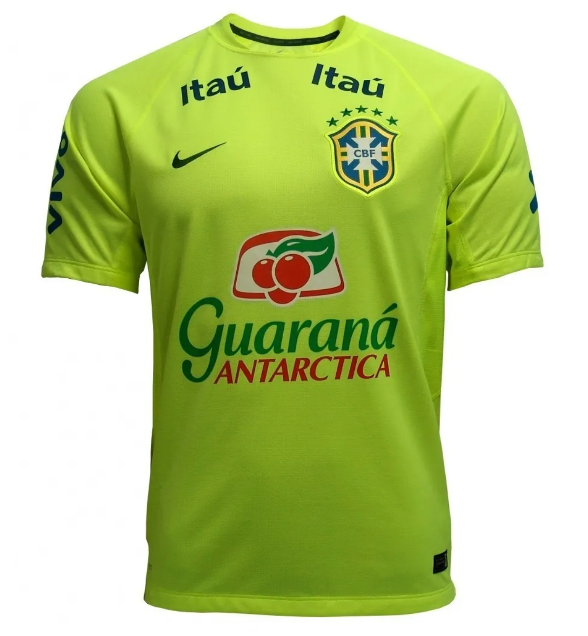Camiseta Nike CBF Brasil Core Crest Verde - Compre Agora